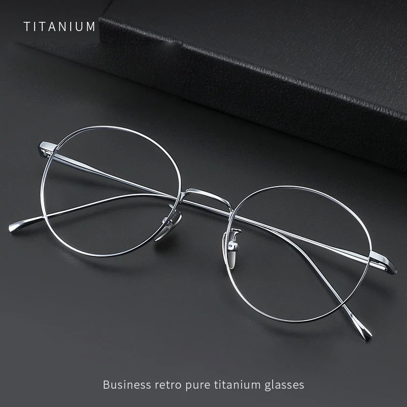 Ultra Light Eyewear Fashion Retro Round Eyeglasses Small Size Hyperopia Myopia Optical Prescription Frame Man Woman 241105