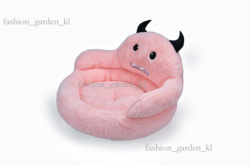 Cross Border Pet Supplies Imitation Rabbit Fur Small Monster Pet Bed Mattress Creative Dog Bed Autumn And Winter Warm Cat Bed 340