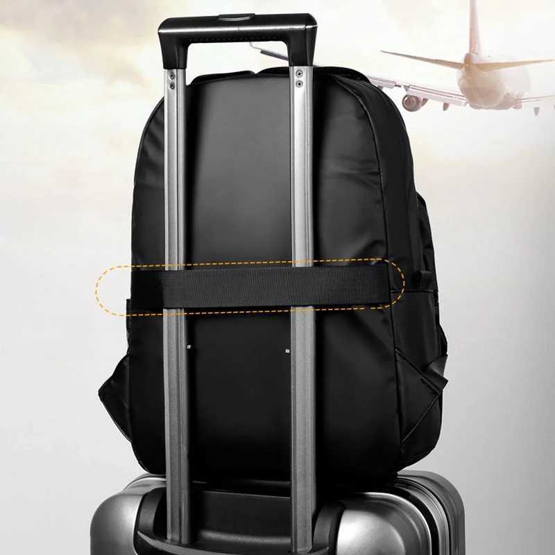 Men Backpack Waterproof Large Capacity Ultralight Fashion School 15 6 Inch Laptop Bag Fashion Bookbag 241106