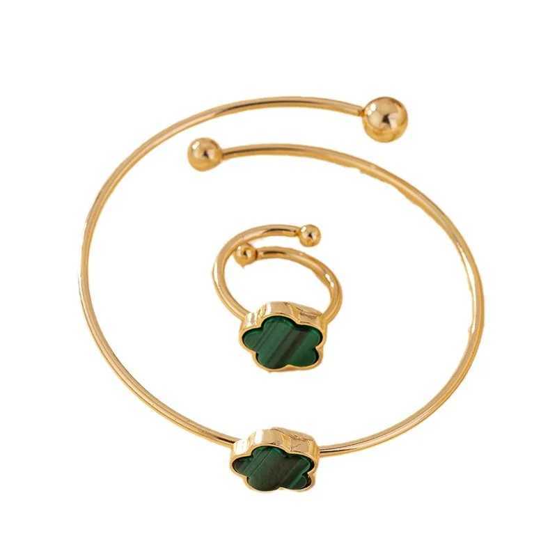 Bracelet and Ring Set Geely Metal Colored Enamel Party Gift Fashion Accessories CS021 X241106