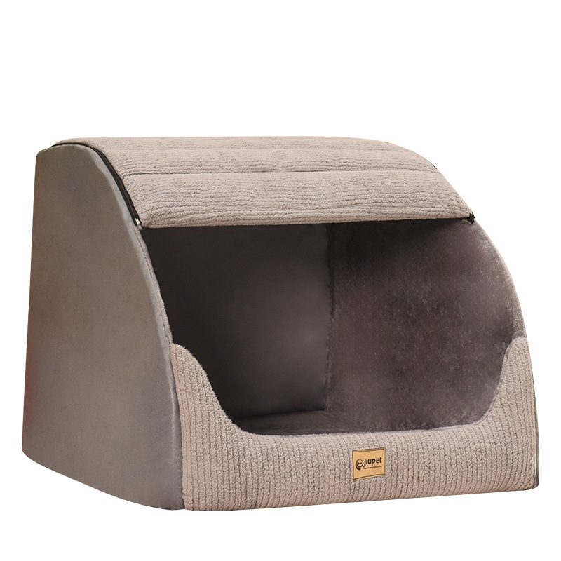 Dog House, Winter Warmth, Medium To Large Dog Fur, Removable And Washable, Dog Bed Enclosed Dog House, Dog Bed, Dog Villa, Cat House, Pet Nest 373