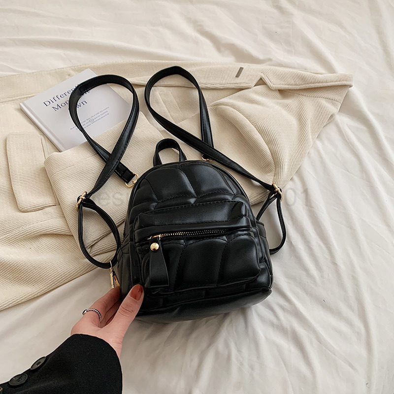 Bag Classic Designer Fashion 10a Top Nikiduncks Woman Bags Mini Backpack Womens Threedimensional Small Soft Leather Casual Versatile S