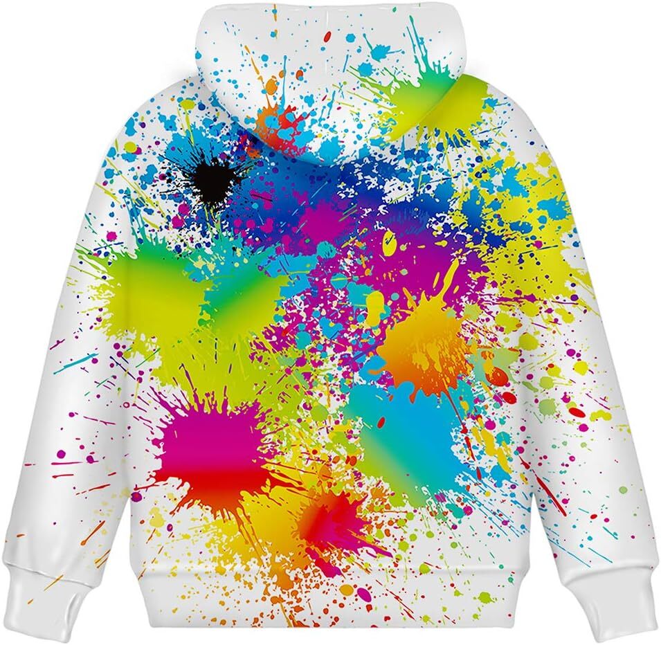Hoodie for Mens Womens Hoodie 3D Graphic Sweater with Pocket for Boys Girls Graphic Fashionable, cool and handsome