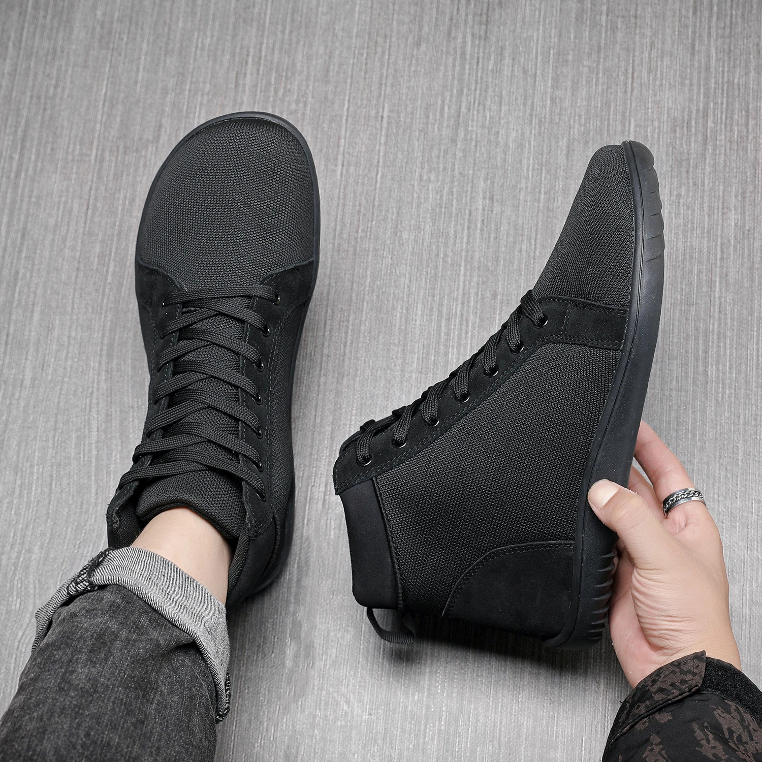 Mens womens outdoor trail running minimalist walking shoes lightweight and breathable241106bj