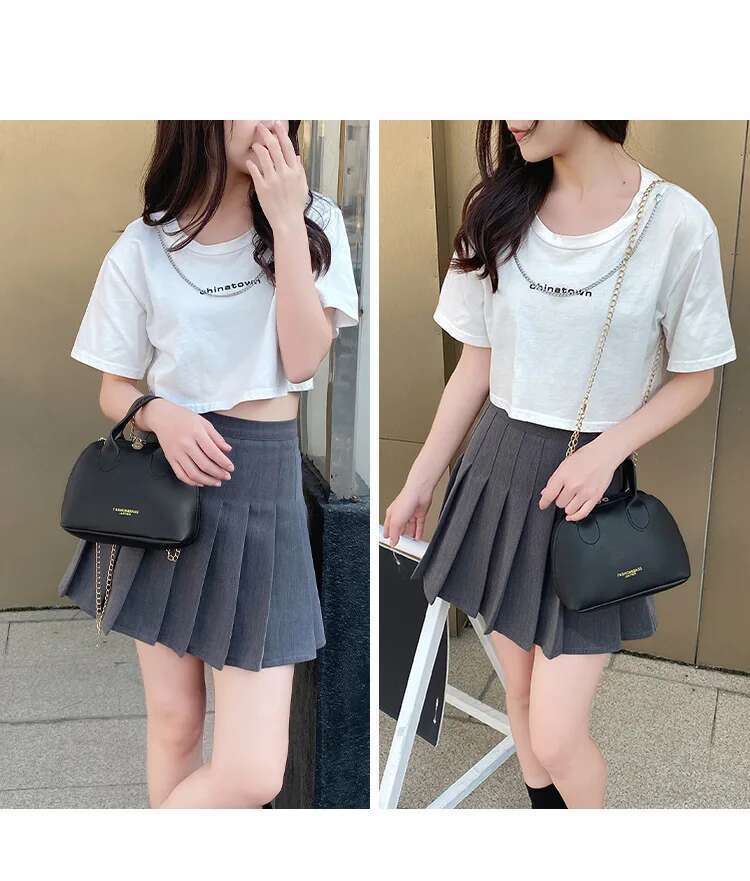 Designer Bag Women's Bag New Fashion Shoulder Bag Gold Plated Handbag Elegant Temperament Crossbody Bag Small Bag