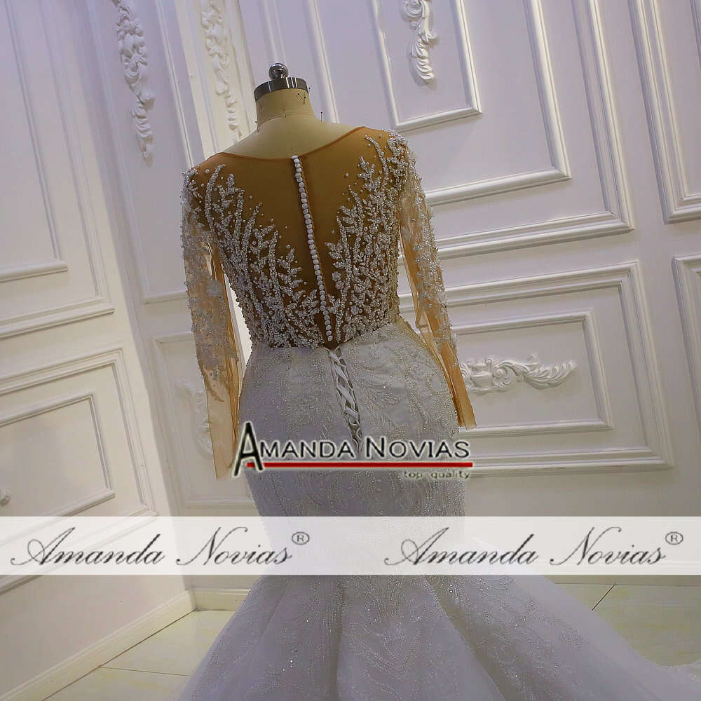 V-neck New Collection Mermaid 2 in 1vestidos de novia
