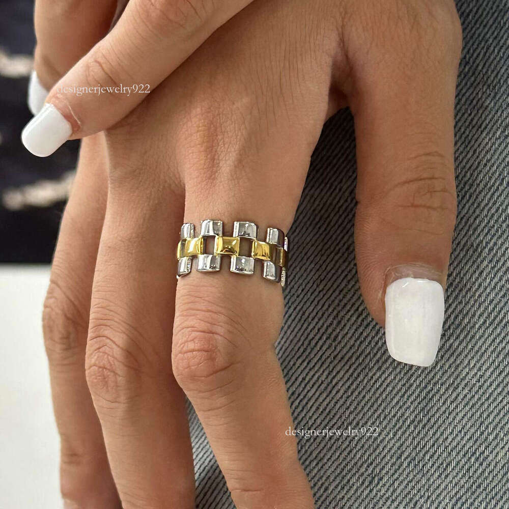 Stacking gold Rings for women men spinelli kilcol rings with Dia Ring overlapping designer jewelry Open ring average size