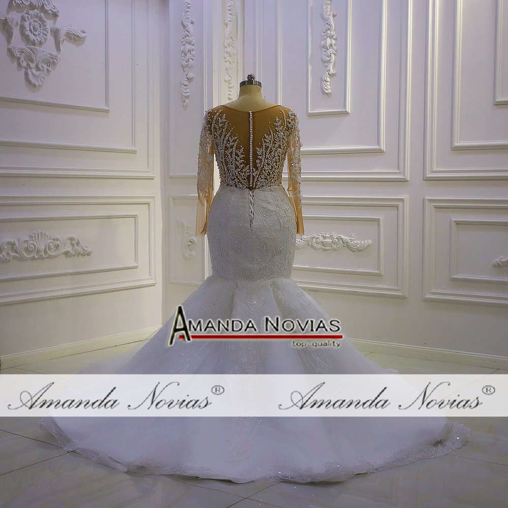 V-neck New Collection Mermaid 2 in 1vestidos de novia