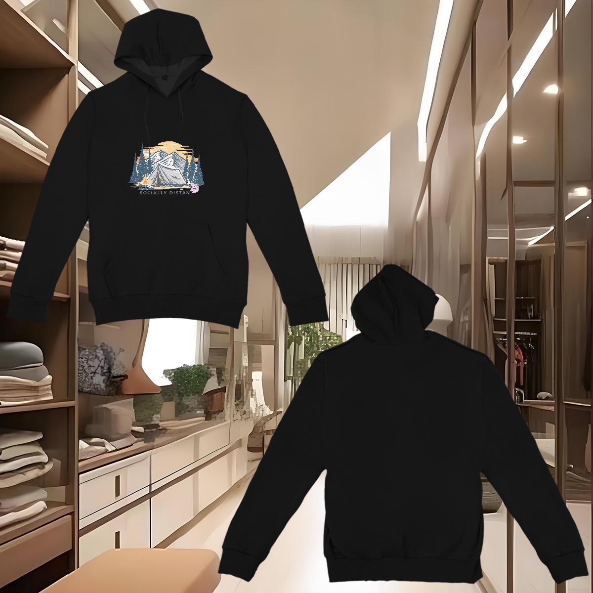 Wholesale Womens Hoodie Clothes Hoodie Soft Unisex Hooded Sweatshirt Plus Size Custom Velvet Thick Hooded Collar Anime Printing Street