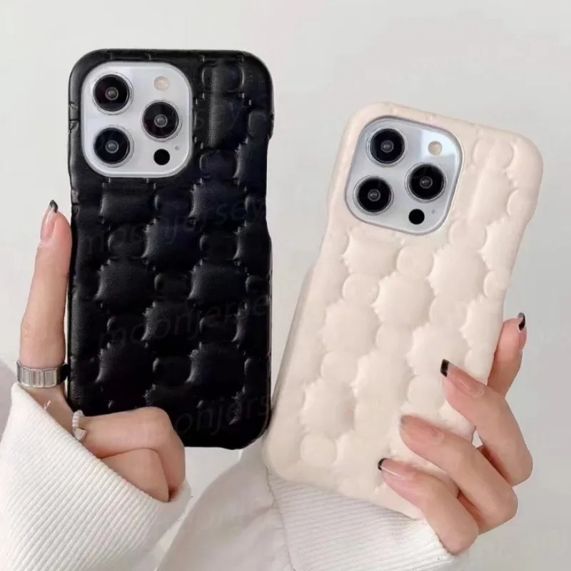 Luxury Phone Case Designer iPhone Case for iPhone 16 Pro Max 15 Pro Max 14 13 12 15 Plus 16 Plus Case Fashion 3D Embossing Imprinted Mobile Cover