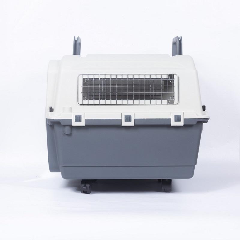 High Quality Portable Ventilation Dog Carrier Cagel Plastic Pet Consignment Travel Air Box