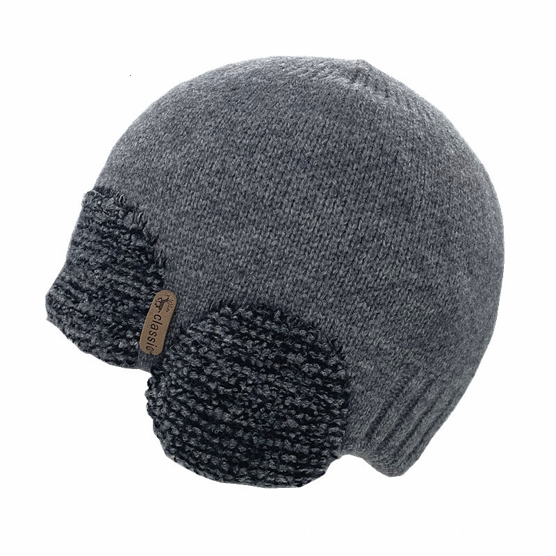 High quality design,Winter New Men's Women's Knitted with Ear Protection Cold Protection, Plush and Thick Warmth Cover Hat