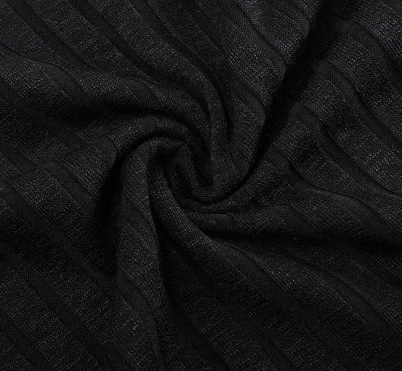 Autumn Knitted Long Sve Shirt Mens Spring Sports Gym Clothing Fitness Tight T-shirt W241106