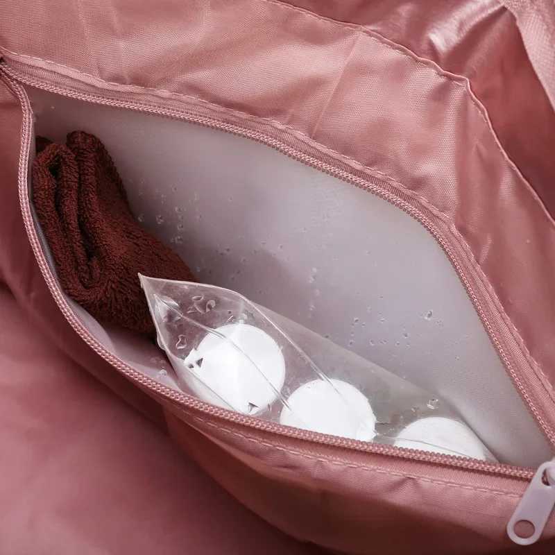 Women Gym Sports Bag Waterproof Swimming Yoga Mat Weekend Travel Duff Bags for Women Sport Fitn Shoulder HandbagXJ241106