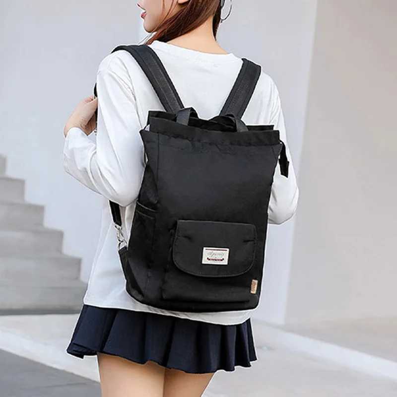Women Backpack Waterproof Stylish Laptop Backpack 13 13 3 14 15 6 Inch Korean Fashion Oxford Canvas Usb College Bag Fem 241106