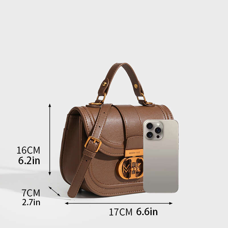 Designer Bag Fashionable And Versatile 2024 New Bag With Western Style, Light Luxury, Retro Elegance, Elegant Temperament, Shoulder Bag, High