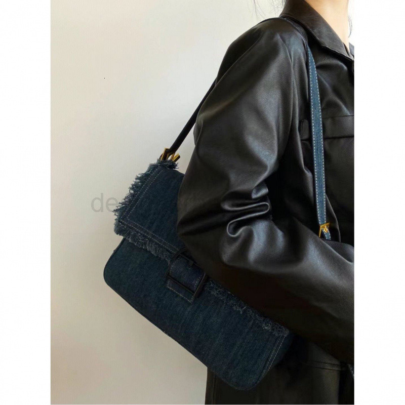 Fashion Classic Bag Designer 10a Top Nikiduncks Woman Handbagevening Bags 2024 Highend Versatile Trendy Washed Material Single Should