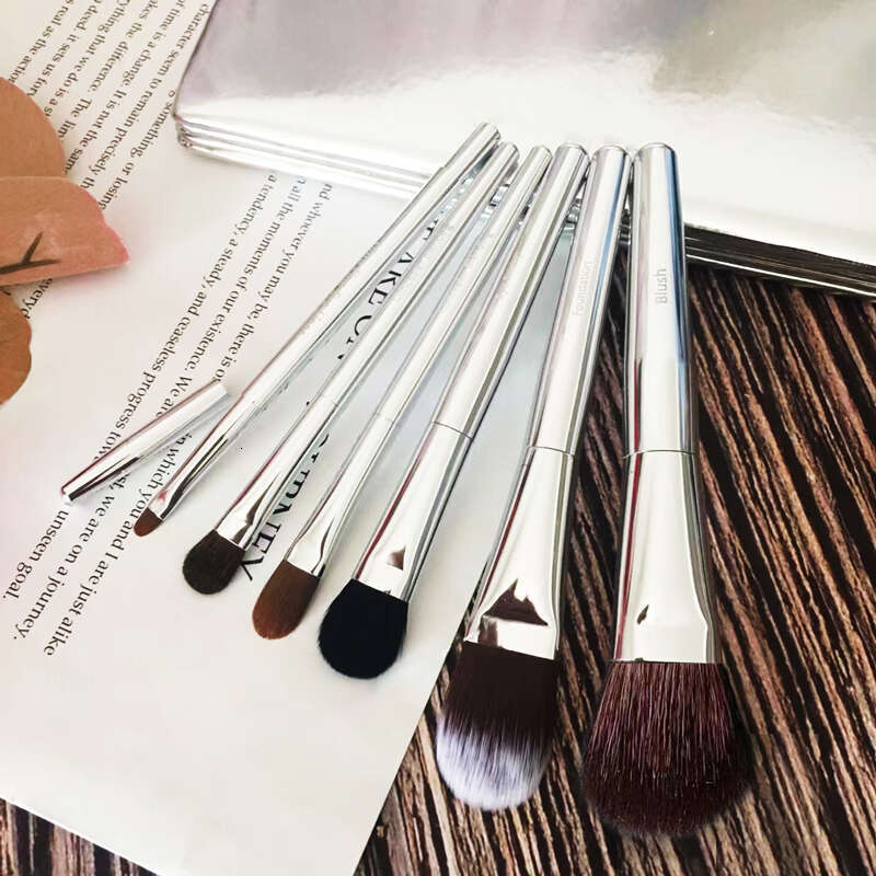 BB Series Sier 6Pcs Makeup Brushes Set Foundation Loose Powder Concealer Eyeshadow Brush Cosmaetic Tools For Beauty