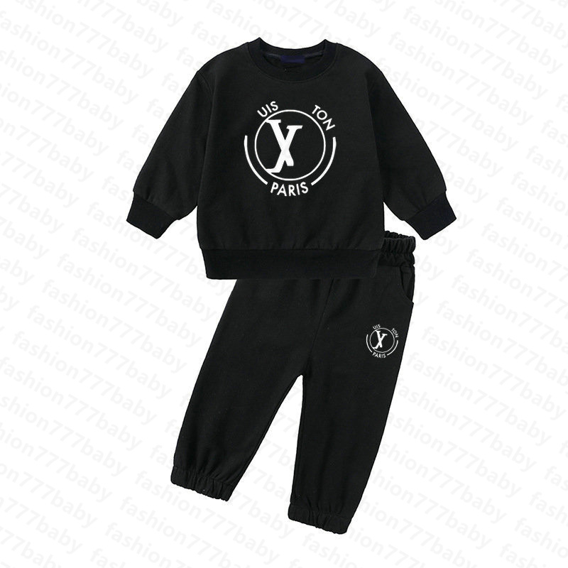 Clothing fashion hoodies Sets BABY boys girls Autumn kids Designer printing cotton Sweater coat pants Suit Cuhk children's sports sui