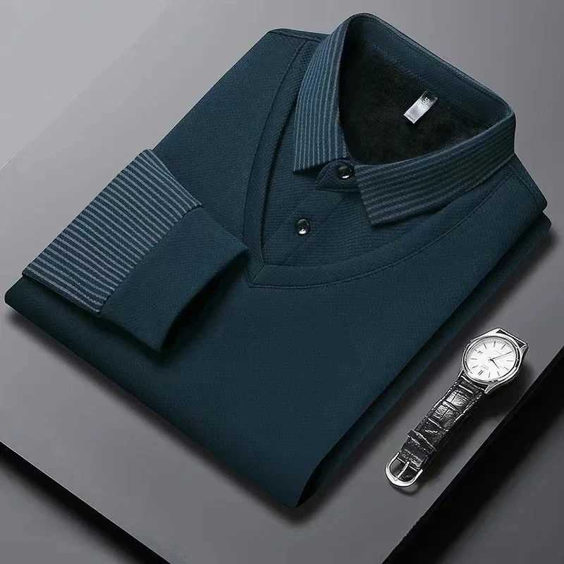 Mens new Embroidered Long Sve Wfle autumn and winter shirt high-quality luxury and fashionable business casual top W241106