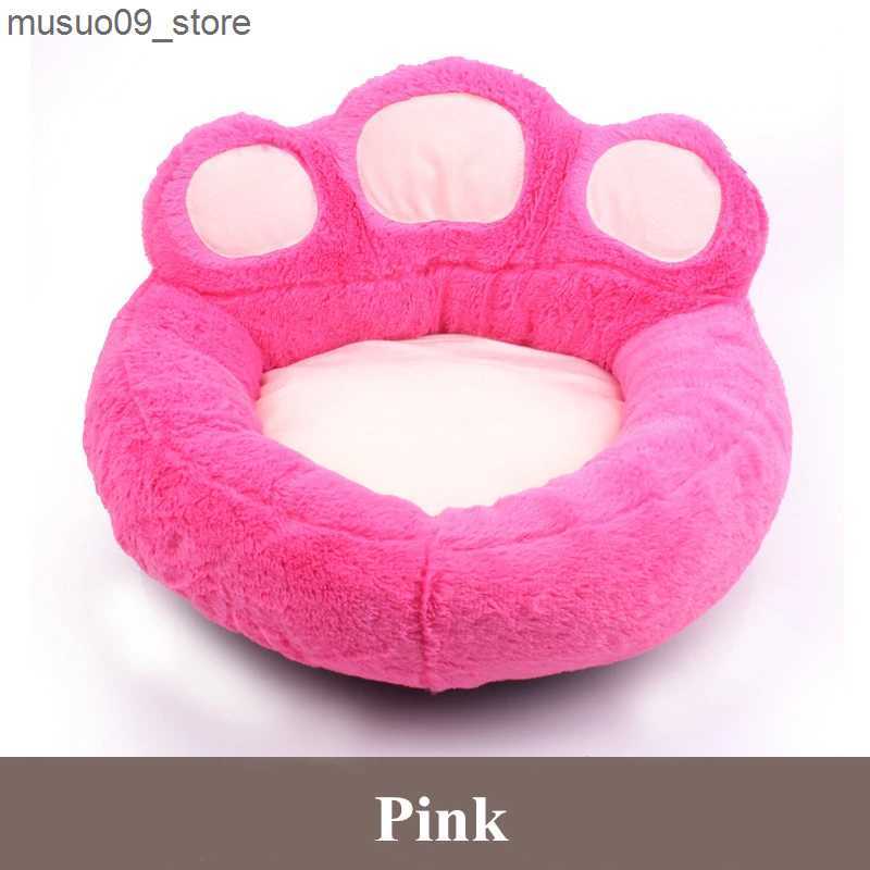 kennels pens Cute Pet Nest Cute Claw Dog House Cat Dog Soft Material Sofa Bed Dog Accessories L240910