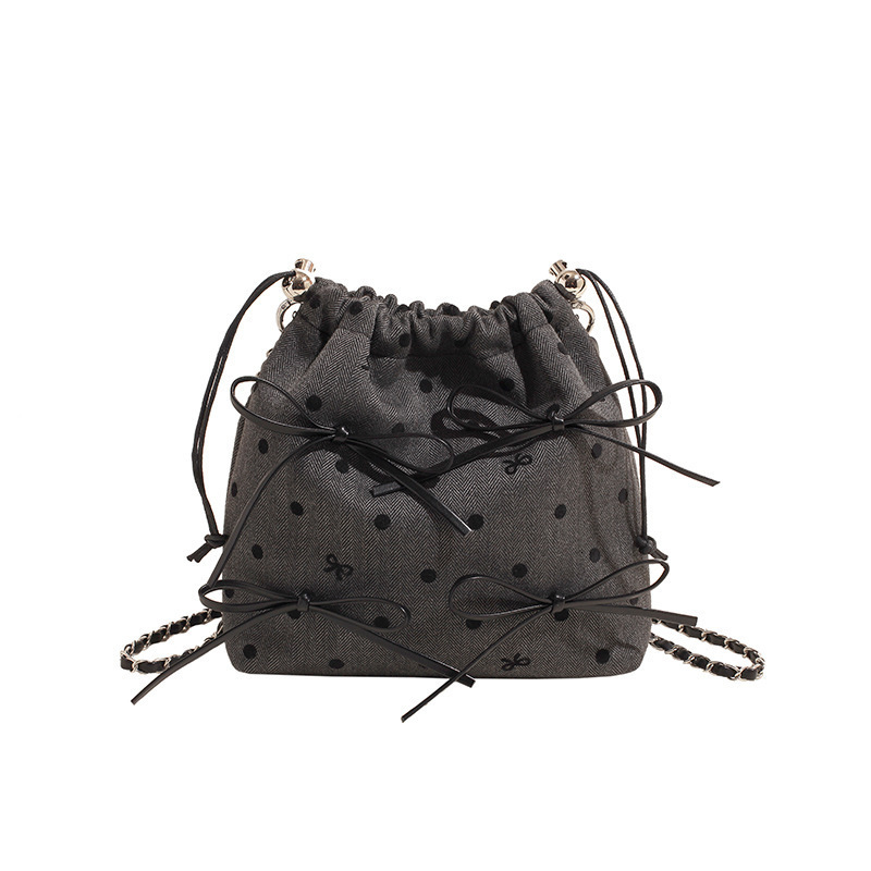 Black Backpack For Bags Handbags Women Trendy And Fashionable Small Backpack, This Year's Popular Personalized Student Bag Designer