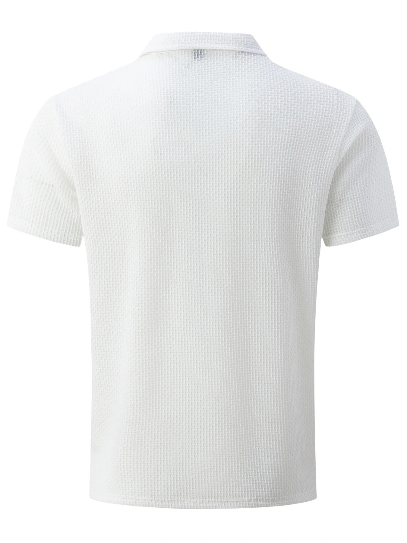 Summer High quality Fashion solid Color breathable loose Short sleeve T-shirt top Mens Casual short Sleeve POLO shirt 241106