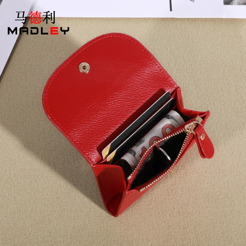 Practical Womens Small Card Wallet Simple and Fashionable Bag School Girls Coin 241029