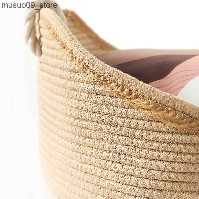 kennels pens Handmade Rattan cat bed dog house woven summer cool nest for cats and kittens used for scratching sleep mats cat lounge mats L240910