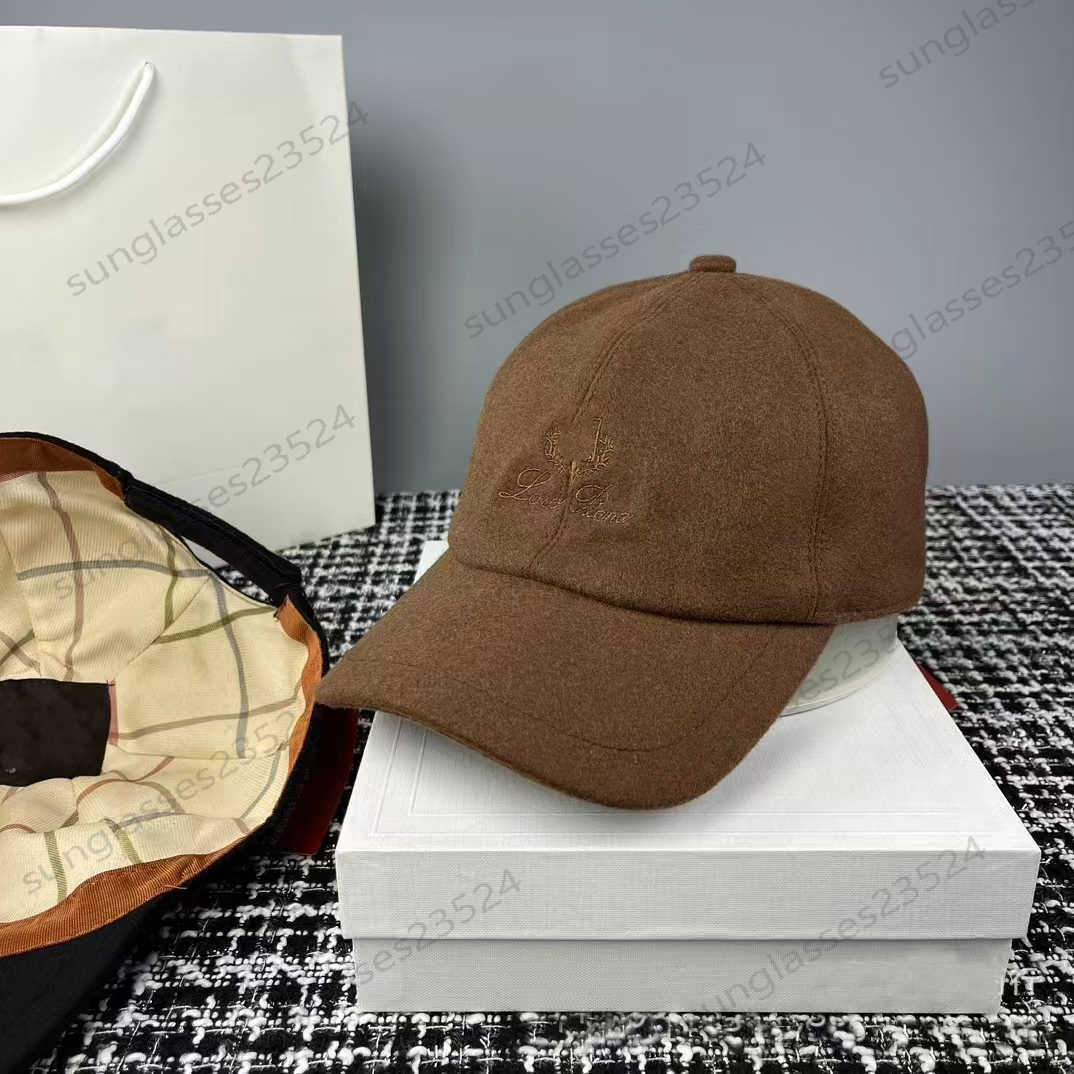 Ball Caps designer Mens Womens Caps Fashion Baseball Cap loro cotton piana cashmere hats fitted hats autumn snapback embroidery casquette beach luxury hats
