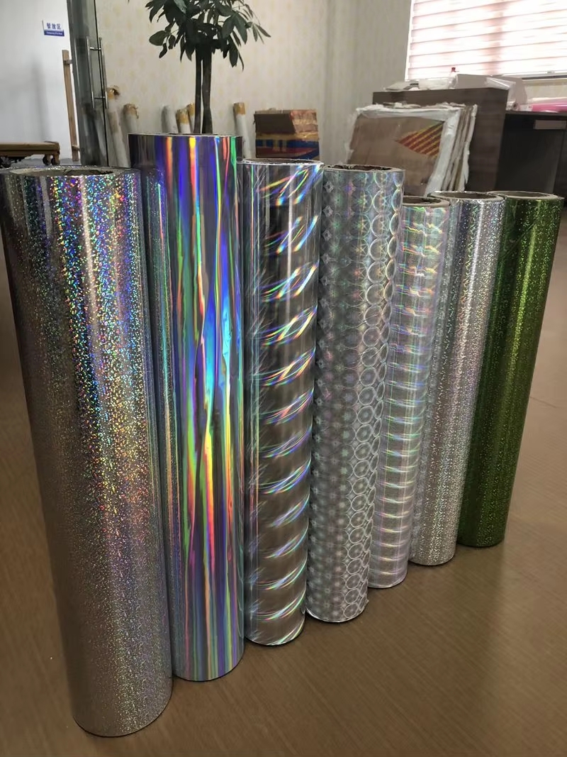 Free Sample Hot Hologram Rainbow Pattern Cold Stamping Foil For Packaging Decoration