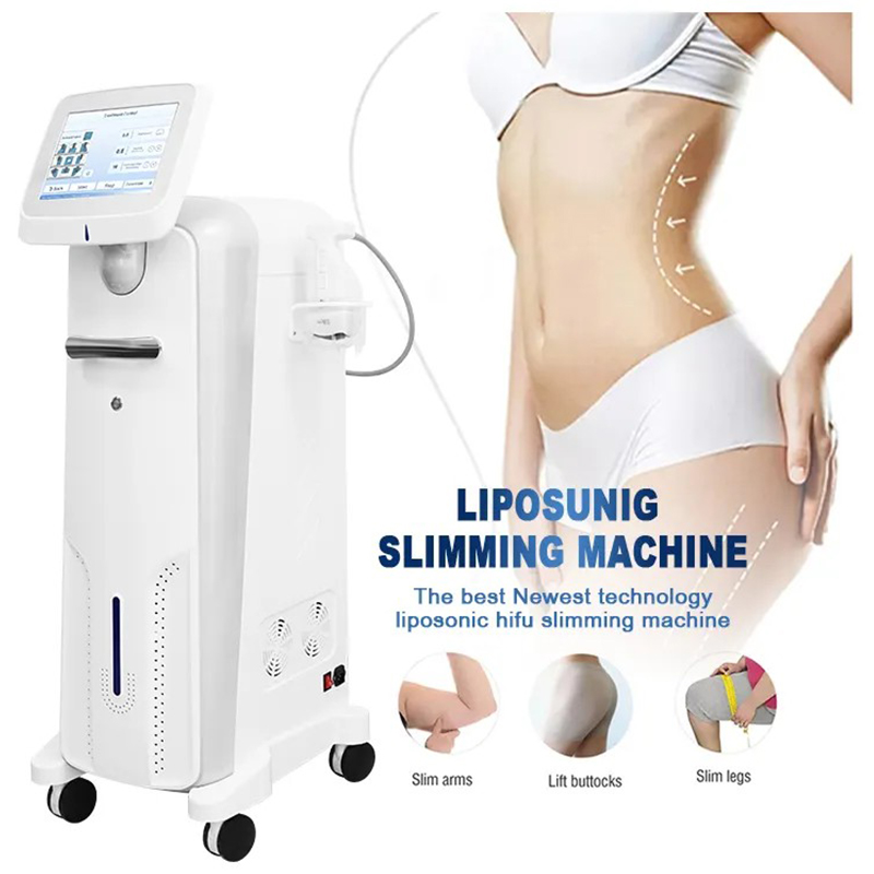 14d Max Hifu Liposonic Aesthetic Apparatus wrinkle removal body slimming arms fat dissolve Machine