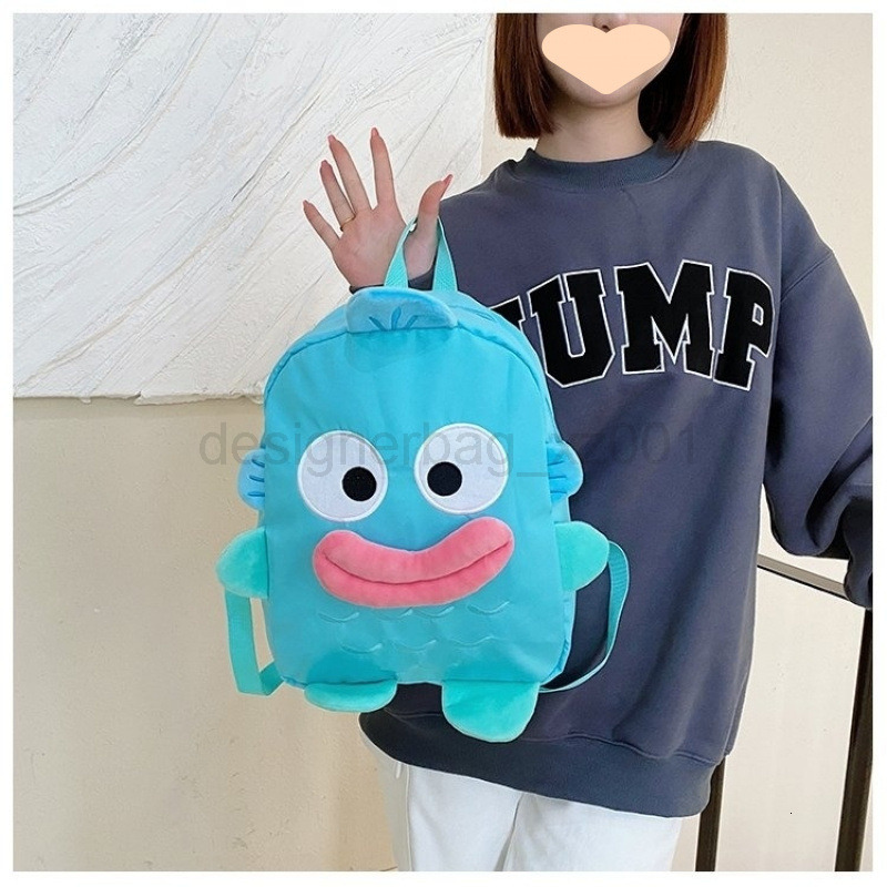 Classic Designer Bag Fashion 10a Top Nikiduncks Woman Bags 2024 Ugly Cute New Large Capacity Clown Fish Backpack Shaoluo