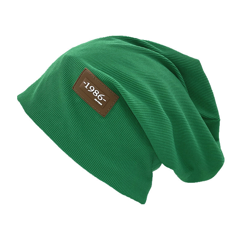 High quality design, New Autumn/Winter Women's Hats Stacked Double layer Knitted Solid Color Classic Hoodie Windproof Hat