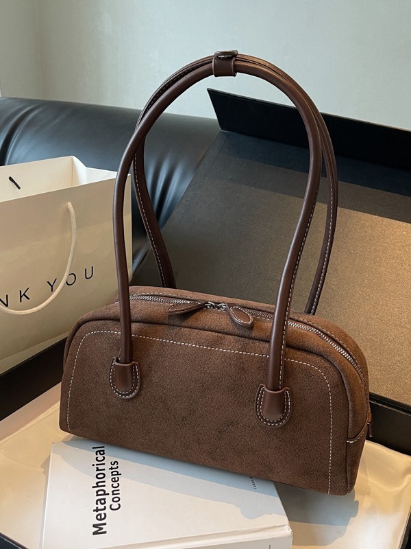 Autumn Winter Bags For Women New Matte Shoulder And Armpit Bag, Fashionable Handheld Versatile Baguette Bag Designer Handbags