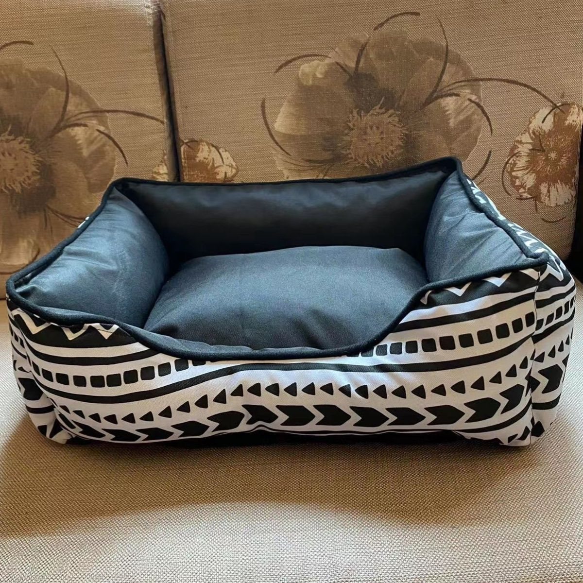 Thickened Scratch Resistant Oxford Cloth Dog Kennel Winter Dog Kennel Medium And Small Teddy Fadou Corgi Kennel Scratch Resistant And Wear-Resistant D