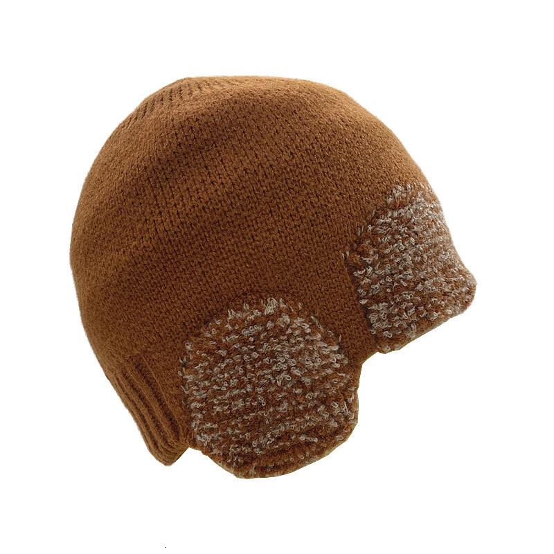 High quality design,Winter New Men's Women's Knitted with Ear Protection Cold Protection, Plush and Thick Warmth Cover Hat