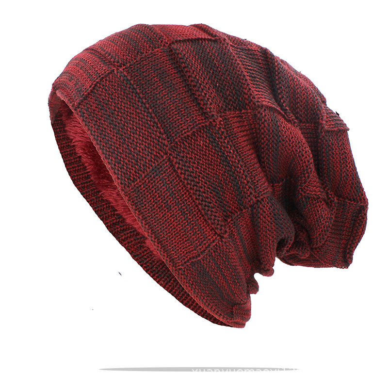 High quality design, Mixed color knitted for men women in autumn winter, plush and thick windproof hat, pullover hat
