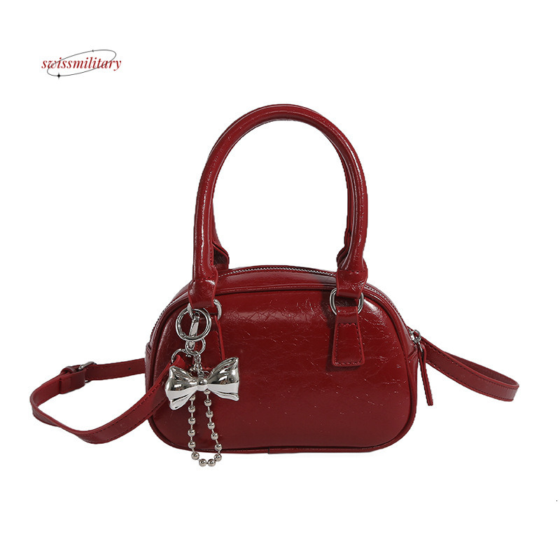 New baseball women's high-end texture, fashionable and simple handbag, pillow commuting shoulder bag, crossbody bag #36 swissmilitary