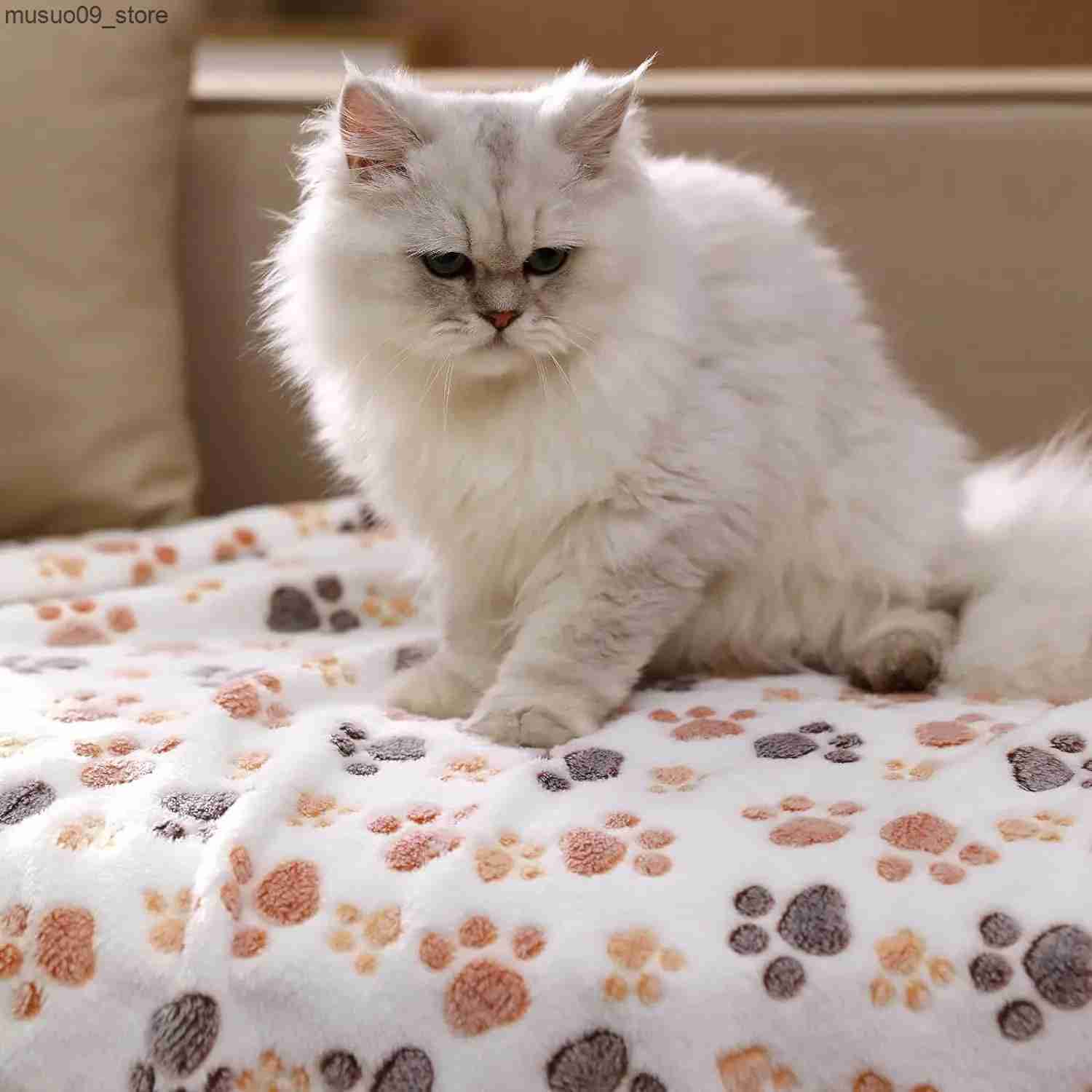 kennels pens 3 Cute and Warm Pet Mattress Cover Towel Handmade Cat and Dog Wool Soft Blanket Suitable for Small Medium Large Dogs and Small Dog Pet Su