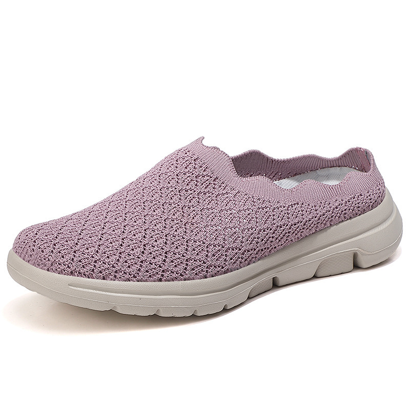 Elderly Friendly Mesh Sandals for Women - Lightweight and Breathable Design, Available in Sizes 41 and 42