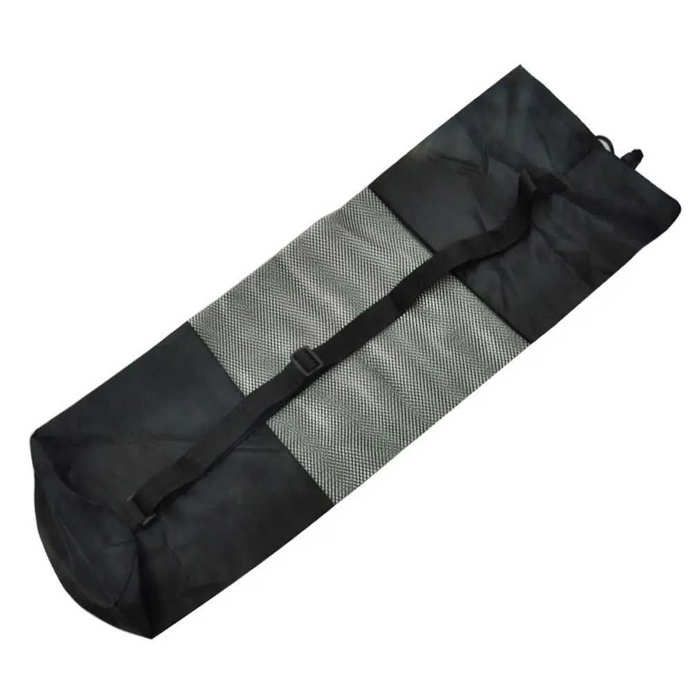 Storage Organizer Exercise Polyester Fitn Stretch Mesh Carrier Adjustab Strap Yoga Pilates Mat Bag Portab Outdoor SportsXJ241106