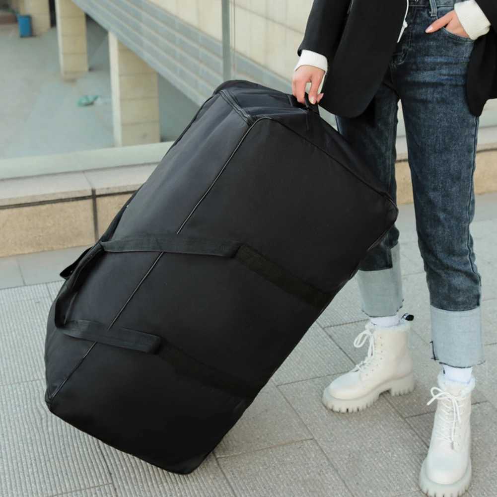 Travel Luggage Bag Carry On Travel Bag Large acity Portab Travel Suitcase Waterproof Travel Duffel Bag for Men WomenXJ241106