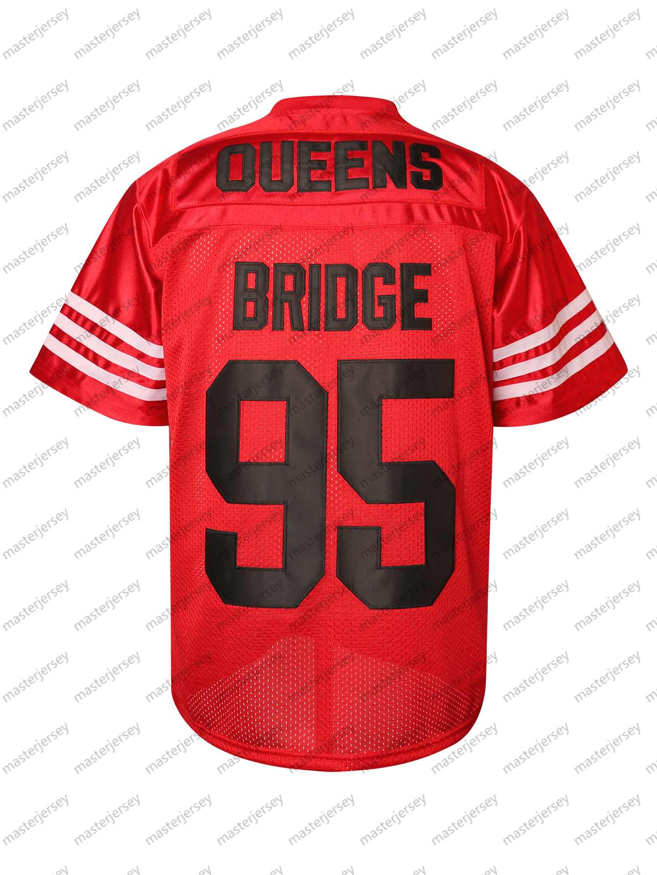 #95 Comfy V-Neck Football Jerseys Men Mesh Embroidery for Training and Competition Breathable Moisture-Wicking Short Sleeve Top for Active jersey