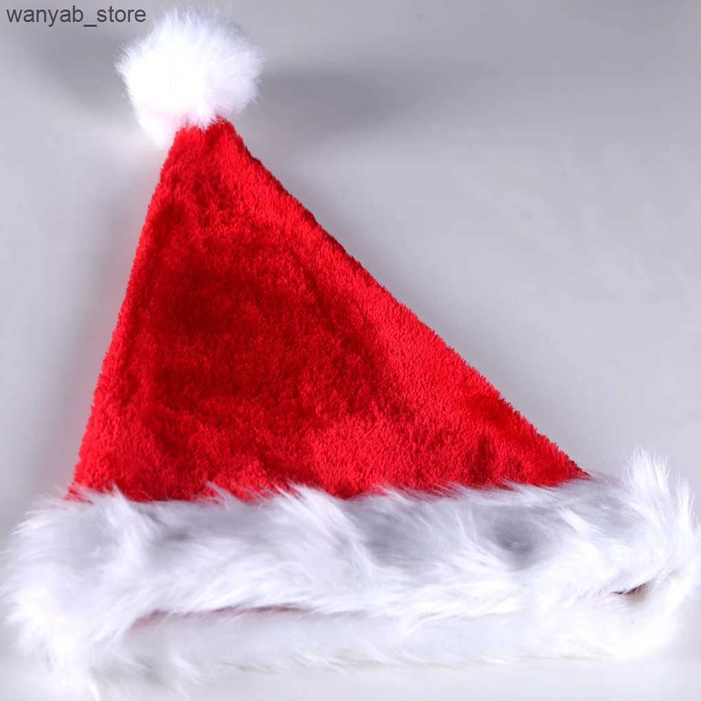Wide Brim Hats Bucket Hats Christmas Hat Santa Claus Caps Xmas Hats Exquisite Headwear Headdress L240910 L240910