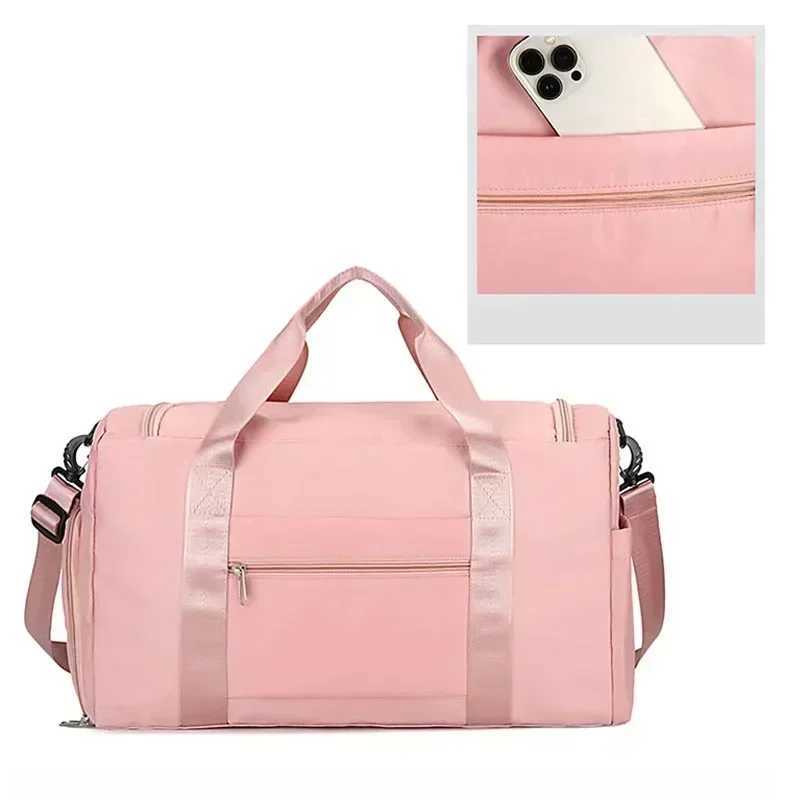 Carry On Travel Bag Large acity Gym Bag Weekender Overnight Duff Bags With Shoe Compartment Sports Fitn Bags for WomenXJ241106