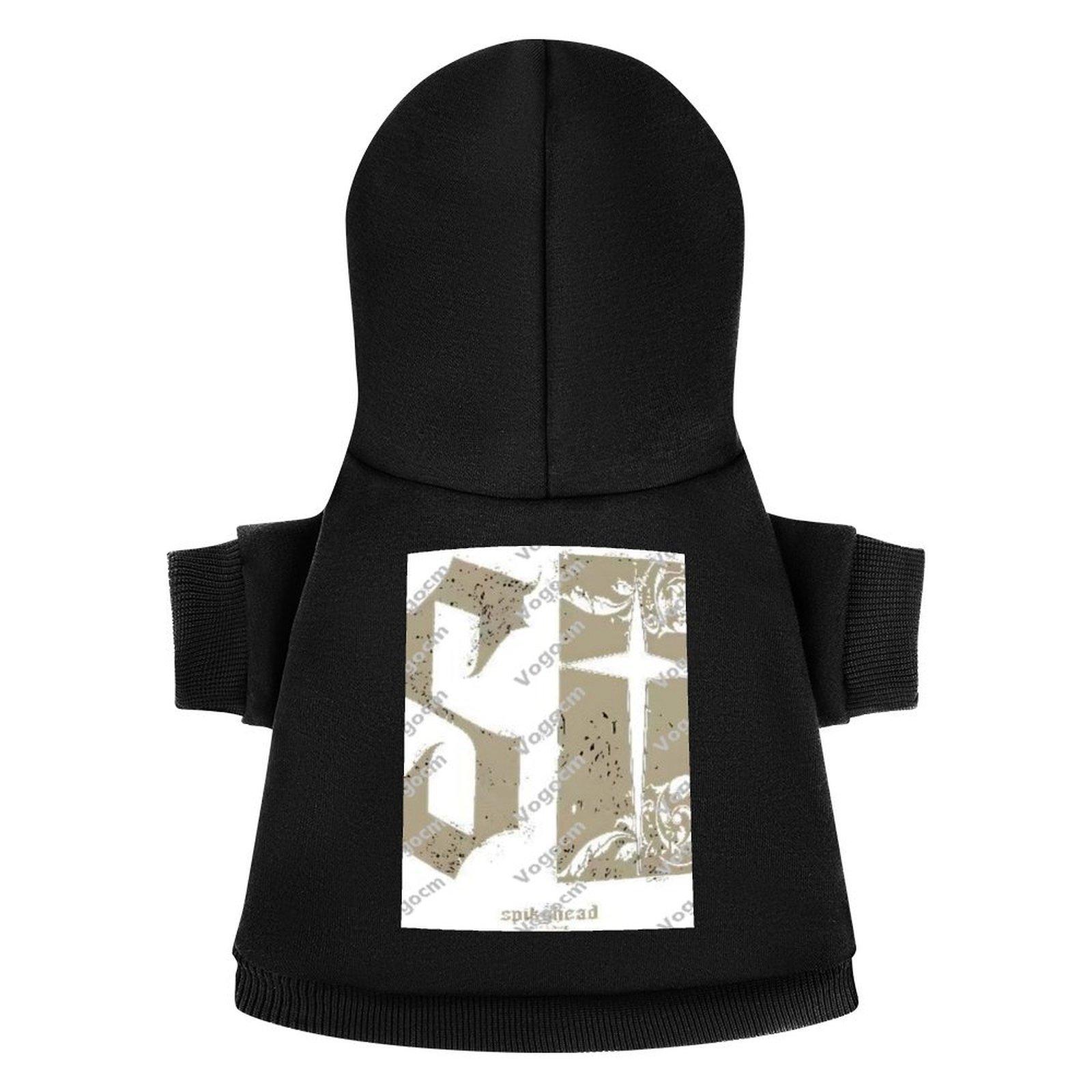 Fashion Casual Hoodie Dog Breathable Hooded Neck Fall/Winter Walking Hoodie for Pet Customized Oversized Print Micro Elastic Fabrics High Quality Wear