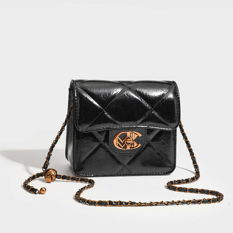 Designer Bag Women's Bag 2024 New Fashion Versatile Chain Lingge Single Shoulder Crossbody Phone Small Square Bag For Leisure