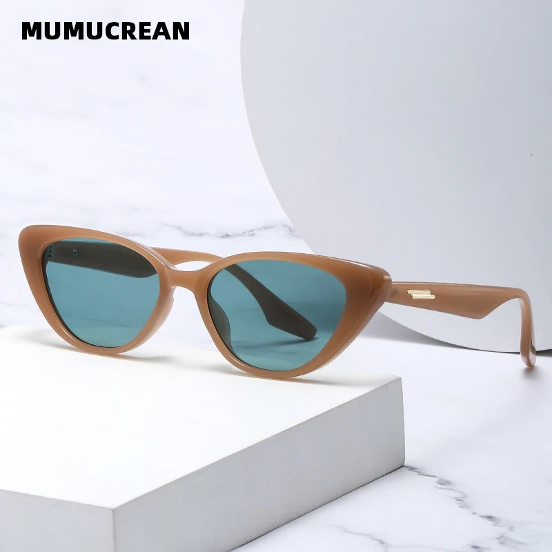 Small Cat Eye Sunglasses for Women Fashion Gradient Shadow Outdoor Triangle Sunglasses for Women Party Glasses Accessories UV400 241106