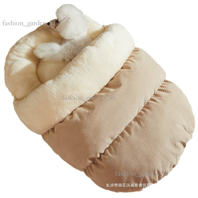 Slippers, Dog Bed Four Seasons Universal Small Dog Teddy Nest, Dog Bed, Semi Closed Cat Nest, Winter Warm Cat Sleeping Bag 768